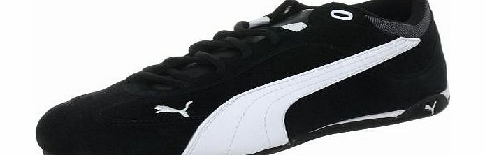 Puma Mens Fast Cat Suede Trainers 304219 Black-White 7 UK