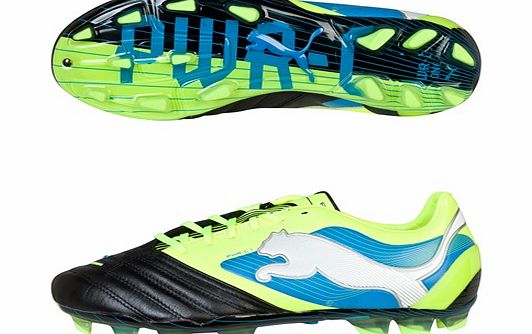 Puma PowerCat 1 Firm Ground Football Boots Black