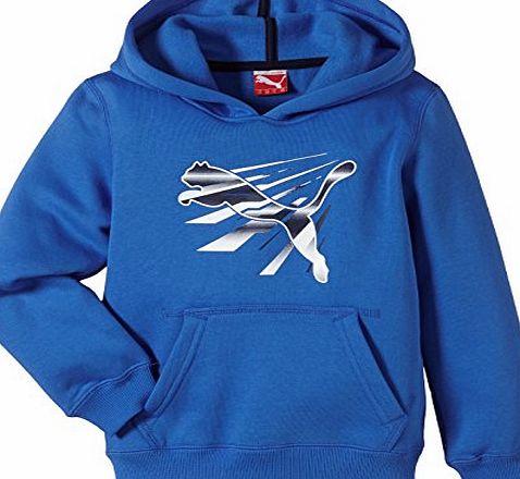 Puma  Fun Q5 Boys Hoodie blue Strong Blue Size:11 years