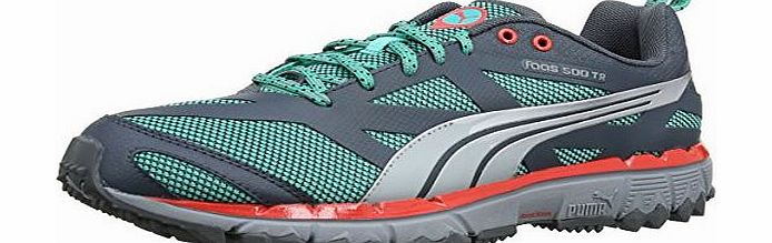 Puma  Mens FAAS 500 Trail Running ShoesPool Green/Turbulence/Silver Metallic 8.5 UK, 42.5 EU