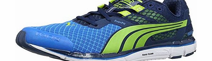 Puma  Mens FAAS 500 V3 Running Shoes Methyl Blue/Majolica Blue/Lime Green 10 UK, 44.5 EU