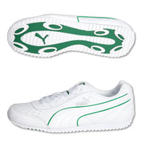 Riviera Trainers - White/Amazon/Silver.