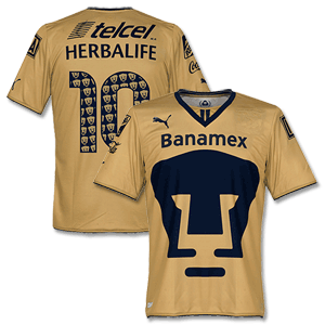 Puma s UNAM 3rd No 10 Shirt 2013 2014 (Fan Style