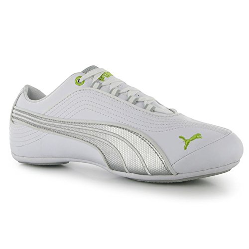 Soleil Formstripe Ladies Trainers White/Silver 4