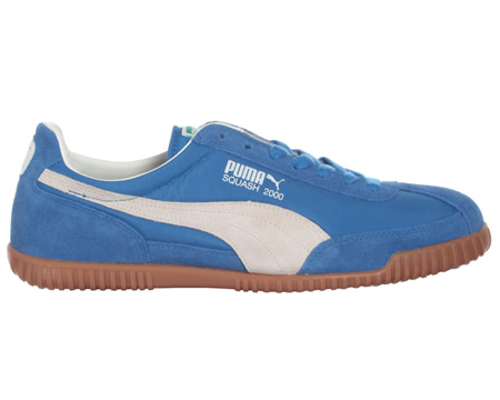 Squash 2000 Blue Mesh & Suede Trainers