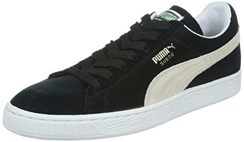 Puma Suede Classic  Trainers - Black-White