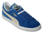 Puma Suede Classic Blue/Grey Trainers