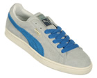 Puma Suede Vintage Grey/Blue Trainers