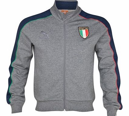 T7 Track Jacket - Medium Grey Heather/Dark