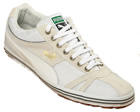 Puma Tatau Lo Retro White Material Trainers