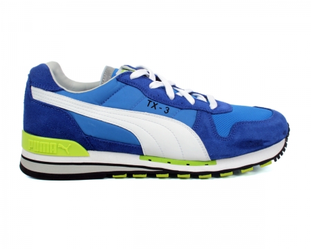 Puma TX-3 Blue/Grey Mesh Trainers