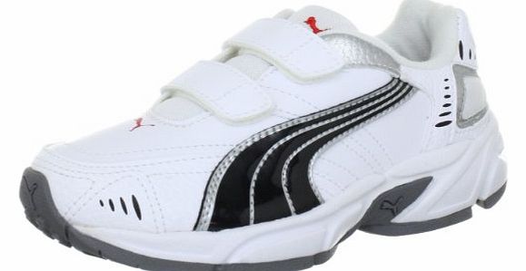 Unisex - Children Xenon Trainer V Jr Trainers 185698 White-Black-Pu 4.5 UK