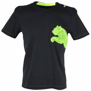 Puma v3.08 Tricks Cat Tee - Black/Fluorescent