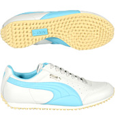 Womens Morpheaus Trainer - White/Blue.