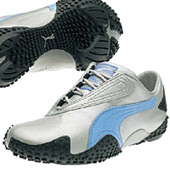 Puma Womens Mostro Lace Leather - Silver.