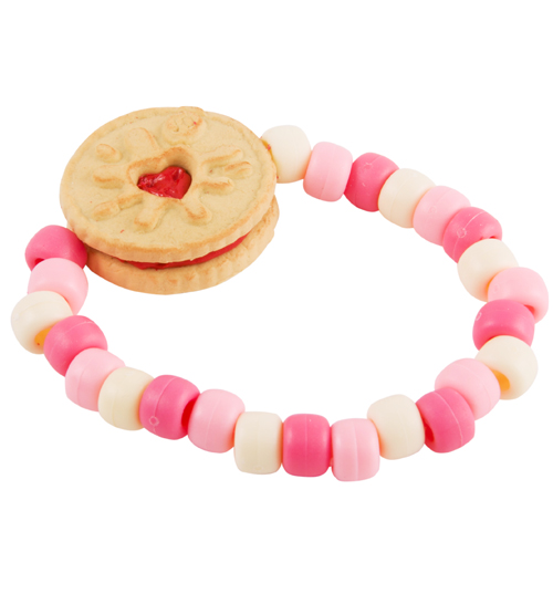 Beaded Jammy Dodger Bracelet from Punky Allsorts