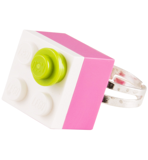 Bubblegum Lego Ring from Punky Allsorts