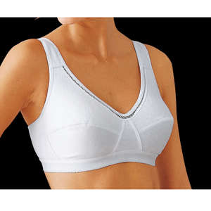 Pure Cotton Interlock Bra Without Underwiring