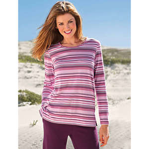 Cotton Jersey Striped T-Shirt