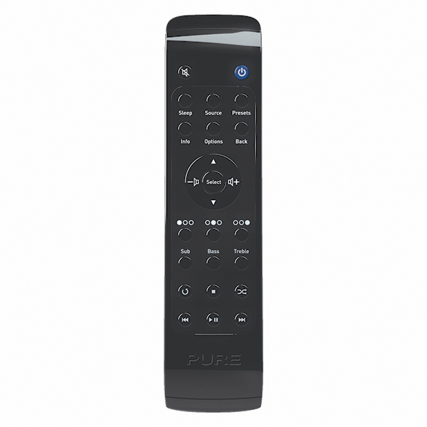 Pure Digital Pure Reach F10 Remote Control Colour BLACK