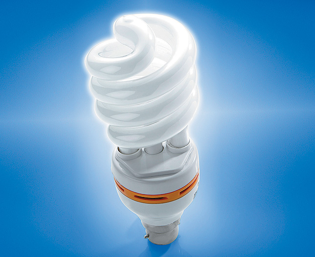 pure Light Ioniser Energy Lightbulb Bayonet 23W