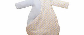 0-3m cotton 2.5 tog leaves sleepsuit