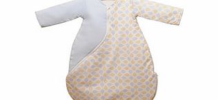 18+ cotton 2.5 tog leaves sleepsuit