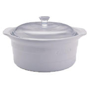 Ceramic White 2.5 litre Casserole