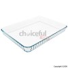 Pyrex Creatif Rectangular-Shaped Flan Dish 23cm