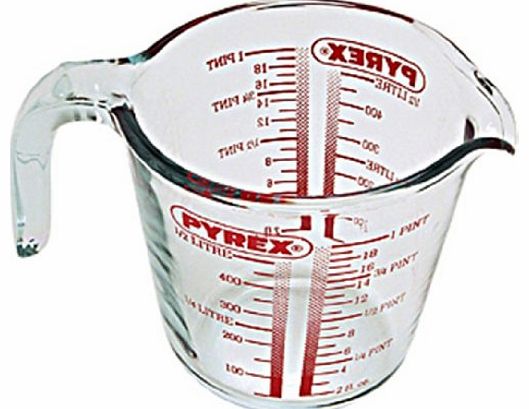 Pyrex Glass Measuring Jug, 0.5L