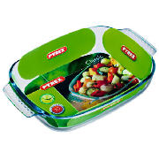 pyrex Glass Rectangle Roaster 30X20cm