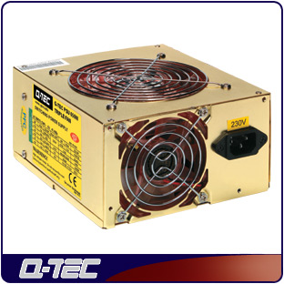 Q-TEC 650W Q-TEC GOLD TRIPLE FAN SILENT PSU