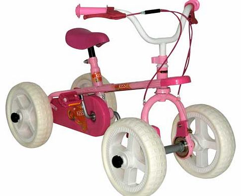 Qbyke Quadrabyke Ice Unisex 3 in 1 Bike - Pink