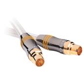 Qunex TTV 1.5M Male To Female Co-Axial