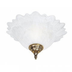 Natasha Small Flush Ceiling Light in Polished