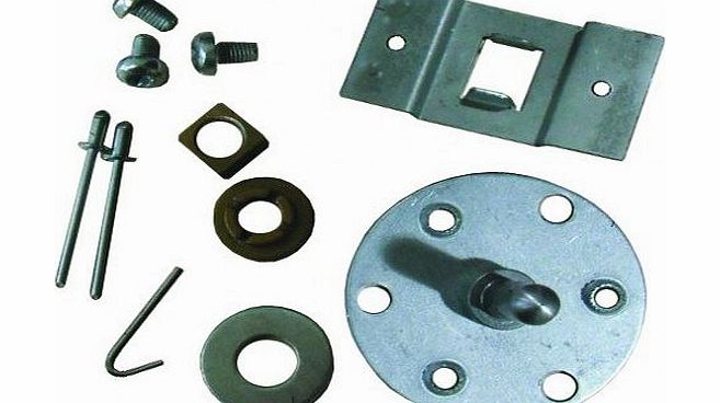 Qualtex Superior Quality Drum Shaft amp; Square Bearing Repair Kit for Hotpoint / Indesit tumble dryers