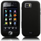 SAMSUNG S8000 JET SILICON SKIN CASE- BLACK PART OF THE QUBITS ACCESSORIES RANGE