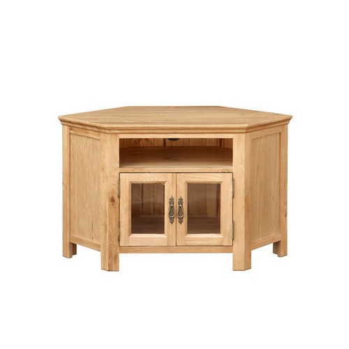 Quebec Corner Oak Tv Stand 594.021