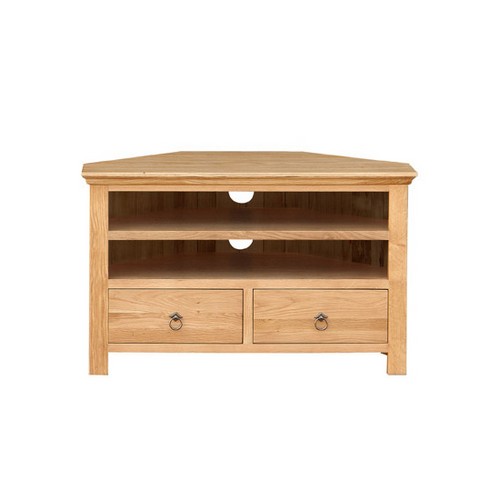 Quebec Large Corner Oak Tv Stand 594.022