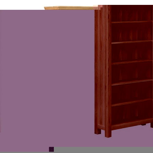 Quebec Large Oak Bookcase 594.032