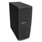 QuietPC AcoustiCase Super Midi ATX - No PSU (Black)