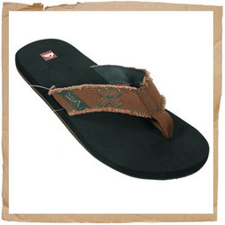 Quiksilver Abyss Flip Flop Brown