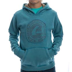 Boys Accomplice Vintage Hoody - TealBlu