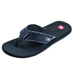 Boys Little Abyss Flip Flops - Blk/Gry