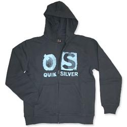 quiksilver Boys Quik Strike Zip Hoody - Navy