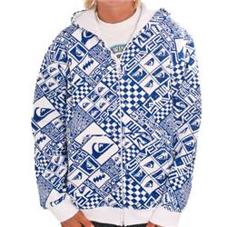 Boys Riff Raff Zip Hoody - White