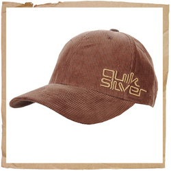 Quiksilver Cord Cap Brown