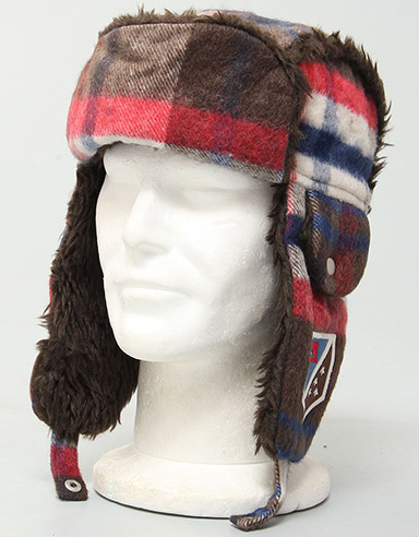 Guanaco Trapper hat - Chili Pepper