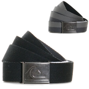 Let It Fall Reversible web belt - Black