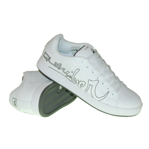 Mens Quiksilver Status Action Shoe. White